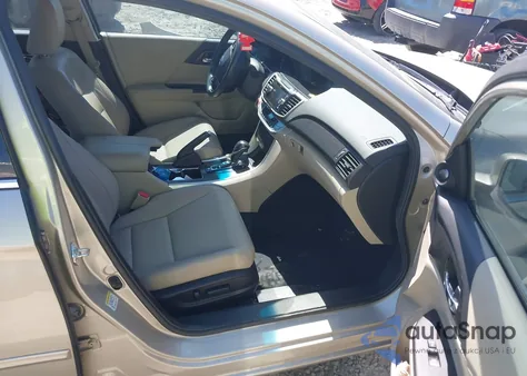 2015 Honda Accord Hybrid Ex-L из США, поврежденный, VIN 1HGCR6F53FA014827